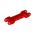LEGO® Technic, Axle and Pin Connector 2 x 7 with 2 Ball Joint Sockets, Rounded Ends 50898 rot