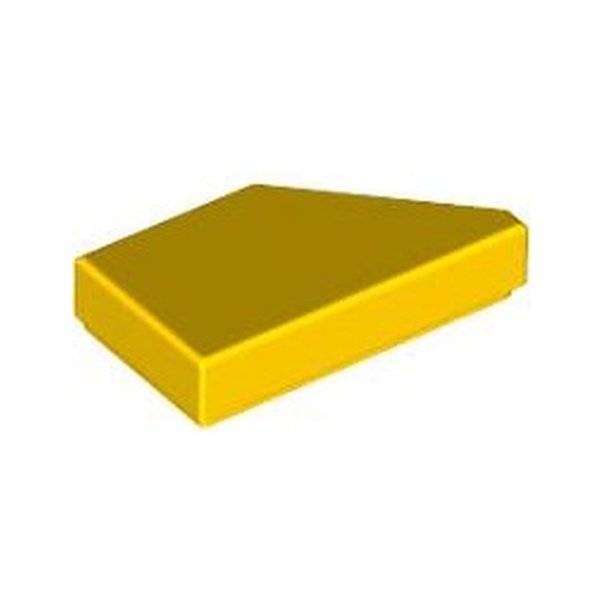 LEGO® Tile, Modified 1 x 2 Wedge Left 5091 gelb