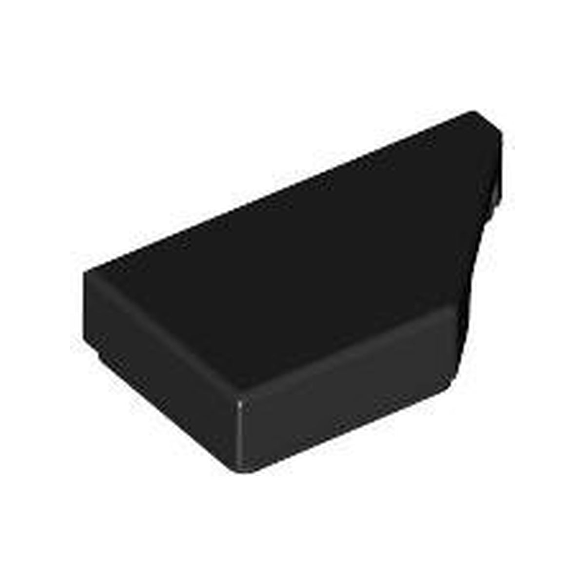 LEGO® Tile, Modified 1 x 2 Wedge Right 5092 schwarz