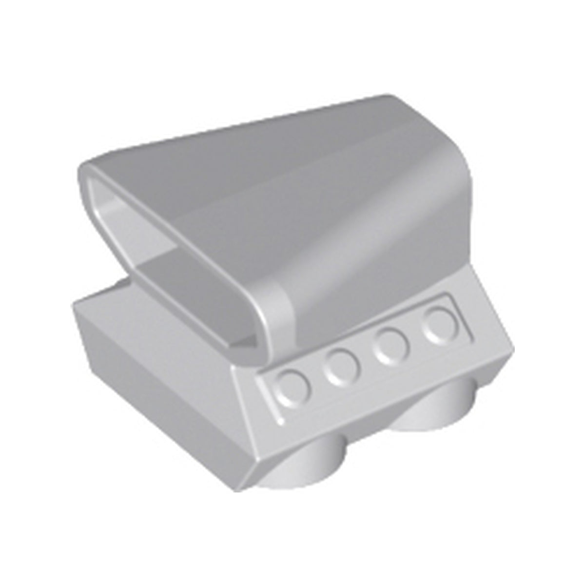 LEGO® Vehicle, Air Scoop Engine Top 2 x 2 50943 hellgrau
