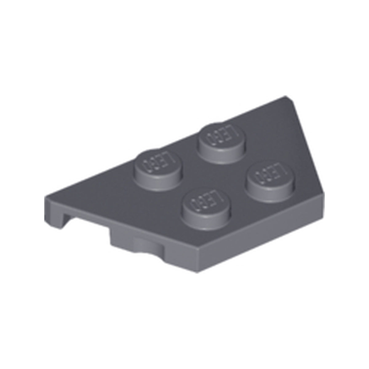 LEGO® Wedge, Plate 2 x 4 51739 dunkelgrau