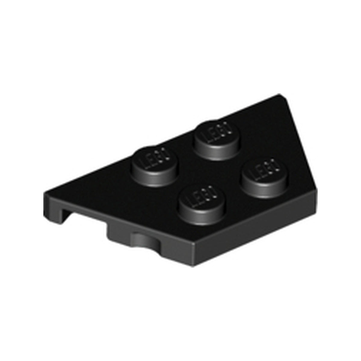 LEGO® Wedge, Plate 2 x 4 51739 schwarz