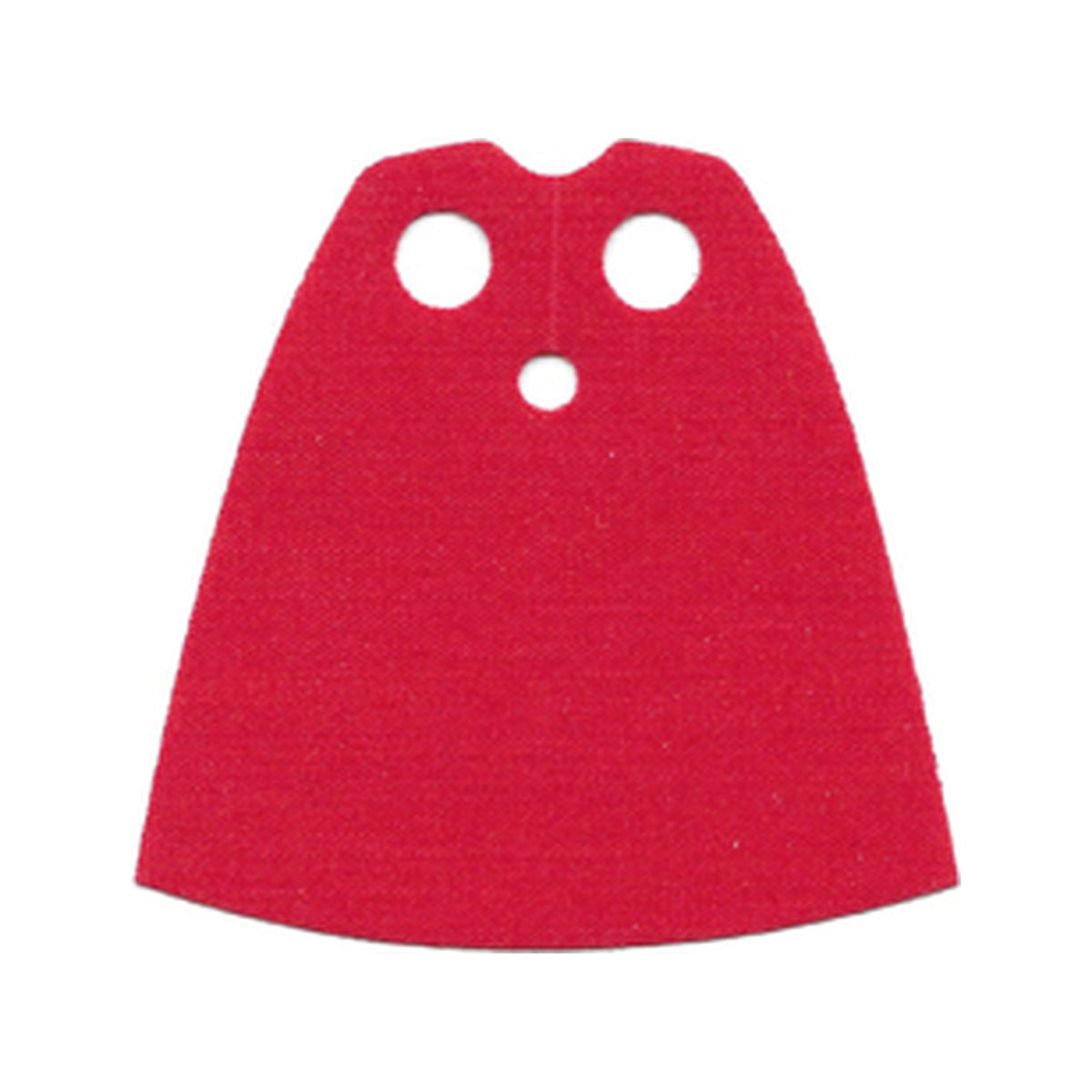 LEGO® Minifigure Cape Cloth, Standard - Traditional Starched Fabric - 4.0cm Height 522 rot