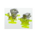 LEGO® Torso/Head Mechanical, Exo-Force Robot with Marbled Pearl Light Gray Pattern 53988pb01 transparent neongrün