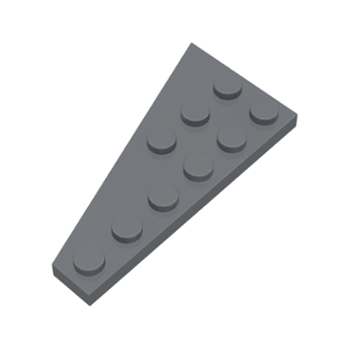LEGO® Wedge, Plate 6 x 3 Right 54383 dunkelgrau