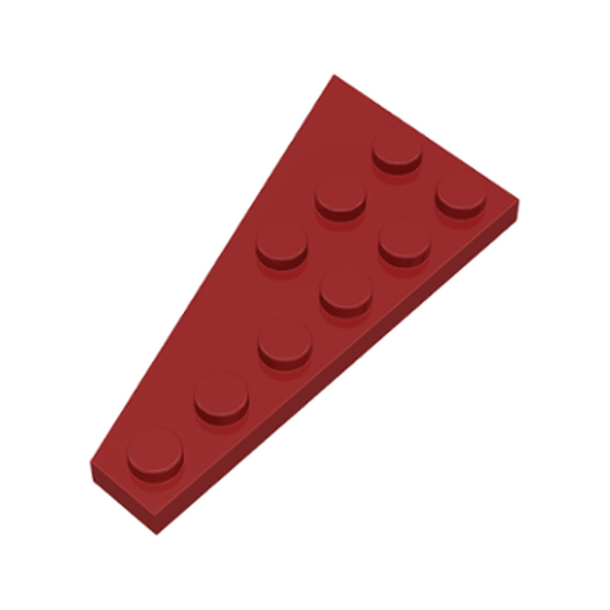 LEGO® Wedge, Plate 6 x 3 Right 54383 dunkelrot