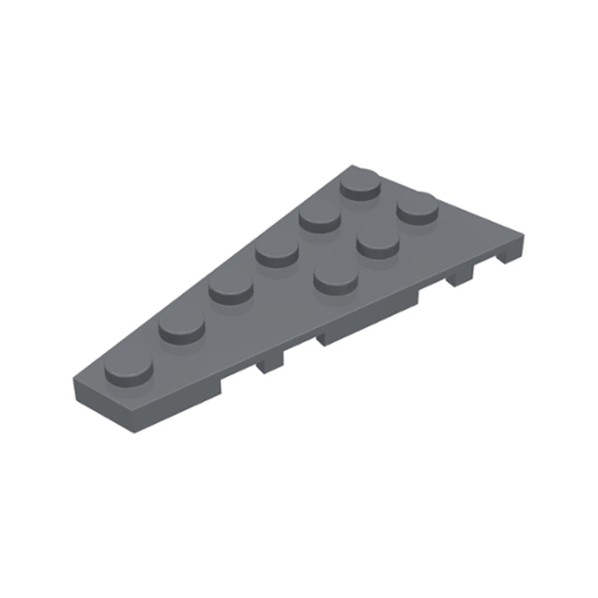 LEGO® Wedge, Plate 6 x 3 Left 54384 dunkelgrau