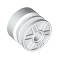 LEGO® Wheel 18mm D. x 14mm with Pin Hole, Fake Bolts and Shallow Spokes 55981 weiss