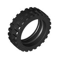 LEGO® Tire 43.2 x 14 Offset Tread 56898 schwarz
