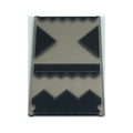 LEGO® Glass for Window 1 x 4 x 6 with Black Triangles and Geometric Designs with Gray Lines Pattern 57895pb094 transparent braun
