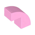 LEGO® Slope, Curved 2 x 1 x 1 2/3 5907 hellrosa