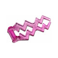 LEGO® Wave Angular Double with Bar Handle (Electric Zigzag / Lightning Bolt) 59233 transparent dunkelrosa