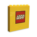 LEGO® Panel 1 x 6 x 5 with LEGO Logo Pattern 59349pb295 gelb