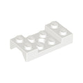 LEGO® Vehicle, Mudguard 2 x 4 with Arch Studded with Hole 60212 weiss