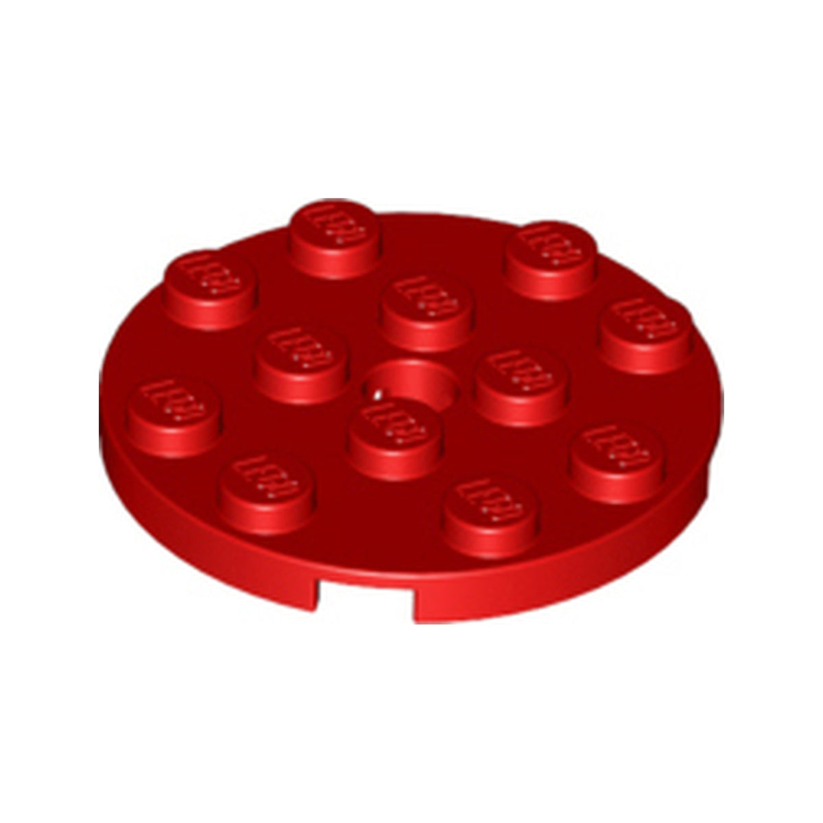 LEGO® Plate, Round 4 x 4 with Hole 60474 rot