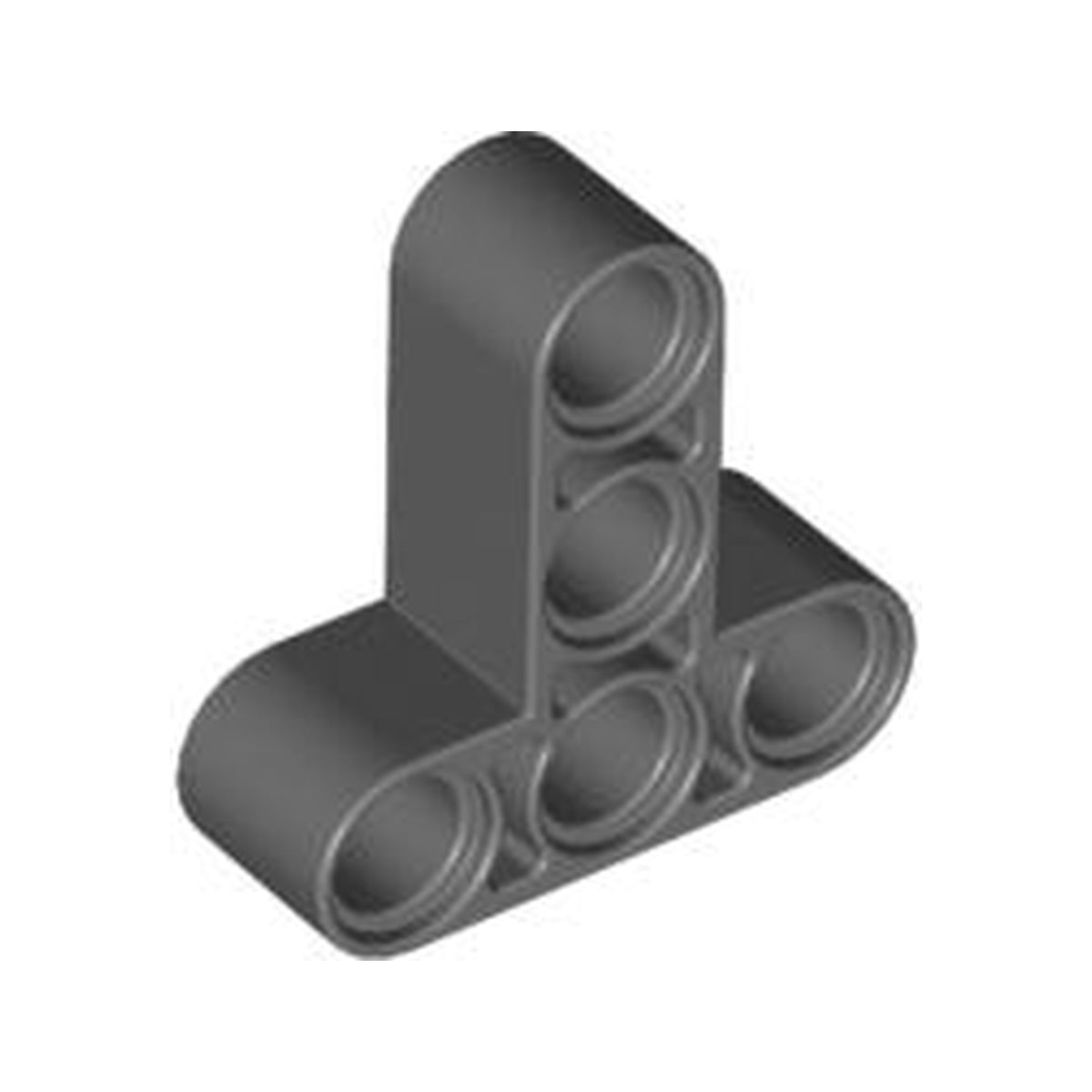 LEGO® Technic, Liftarm, Modified T-Shape Thick 3 x 3 60484 dunkelgrau