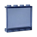LEGO® Panel 1 x 4 x 3 with Side Supports - Hollow Studs 60581 transparent schwarz
