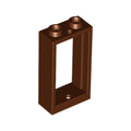 LEGO® Window 1 x 2 x 3 Flat Front 60593 braun