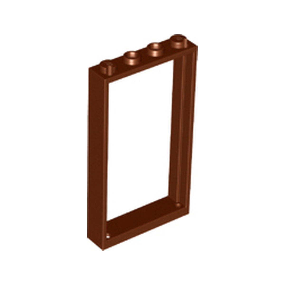 LEGO® Door, Frame 1 x 4 x 6 with 2 Holes on Top and Bottom 60596 braun