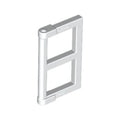 LEGO® Pane for Window 1 x 2 x 3 with Thick Corner Tabs 60608 weiss