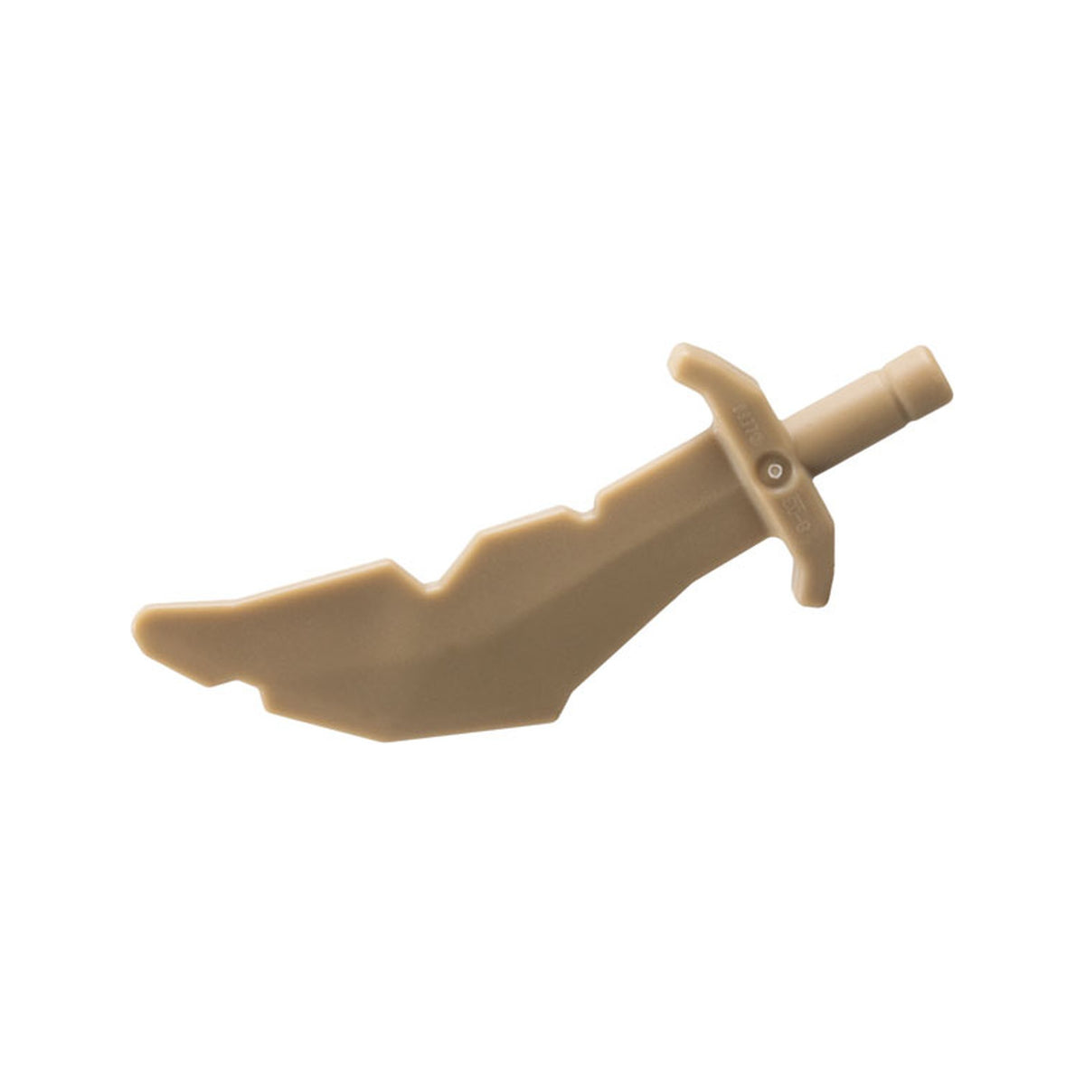 LEGO® Minifigure, Weapon Sword, Scimitar with Nicks 60752 dunkelbeige