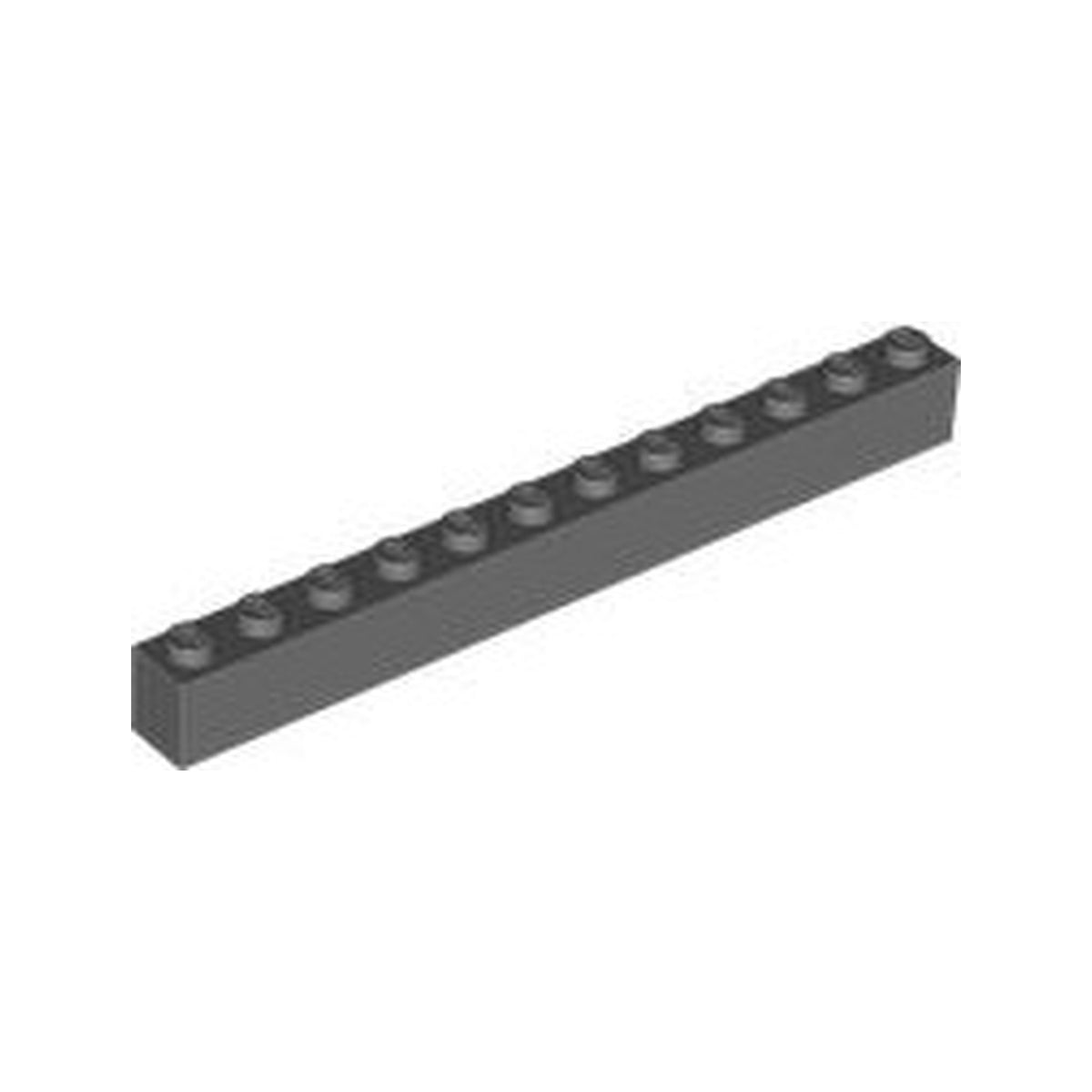 LEGO® Brick 1 x 12 6112 dunkelgrau