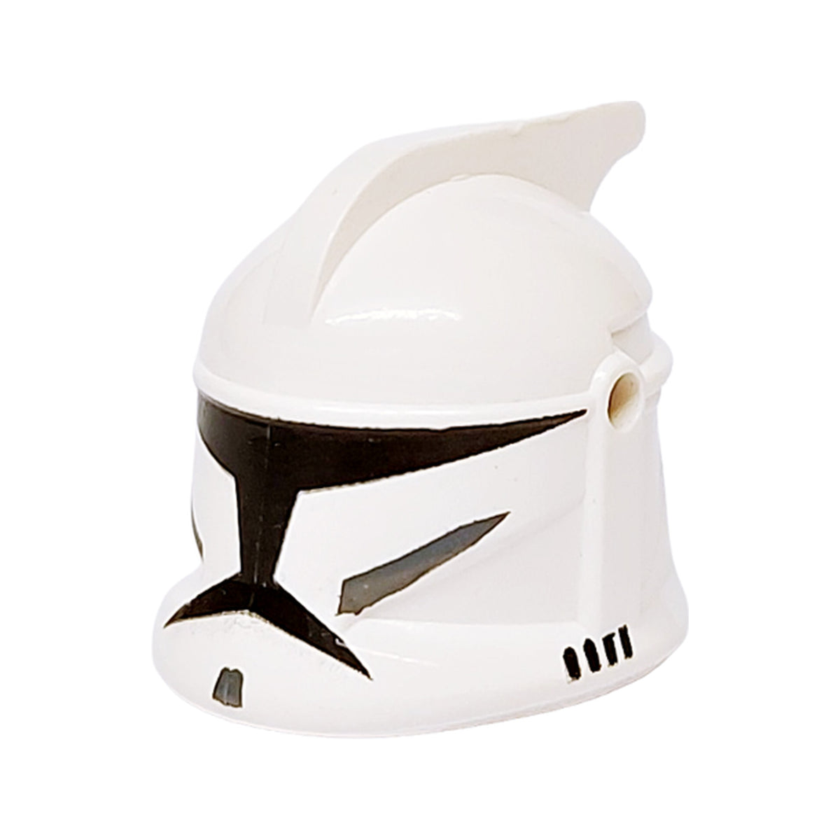 LEGO® Minifigure, Headgear Helmet SW Clone Trooper with Holes, Standard Pattern 61189pb03 weiss