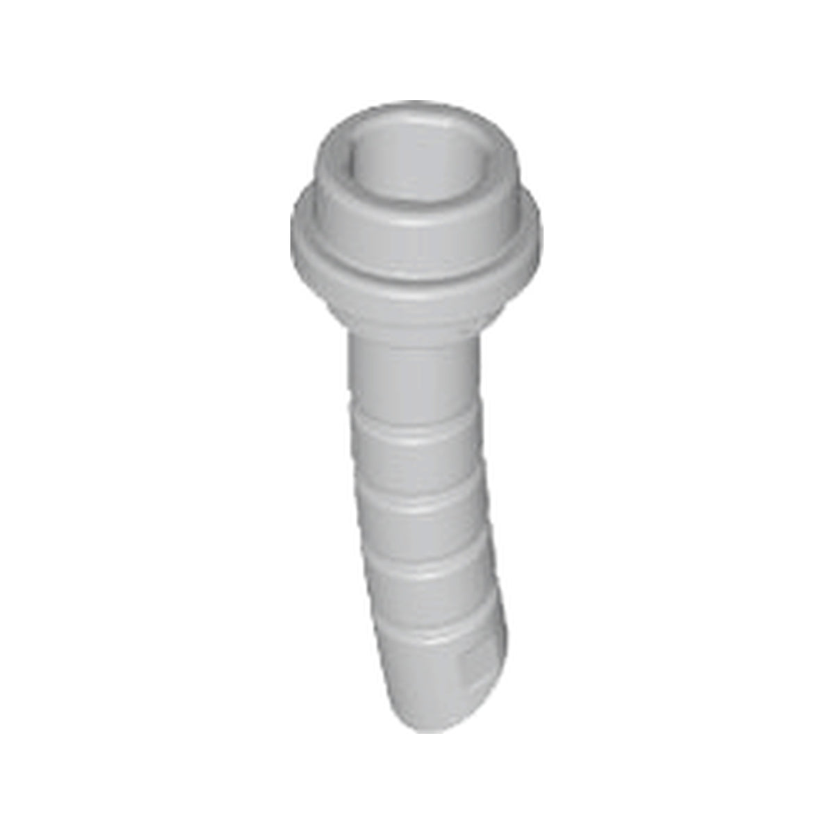 LEGO® Minifigure, Weapon Lightsaber Hilt Short with Ridges 61199 hellgrau