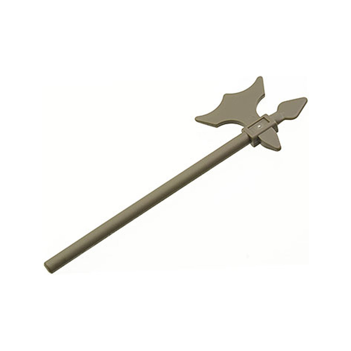 LEGO® Minifigure, Weapon Axe, Halberd Elaborate 6123 dunkelgrau (alt)