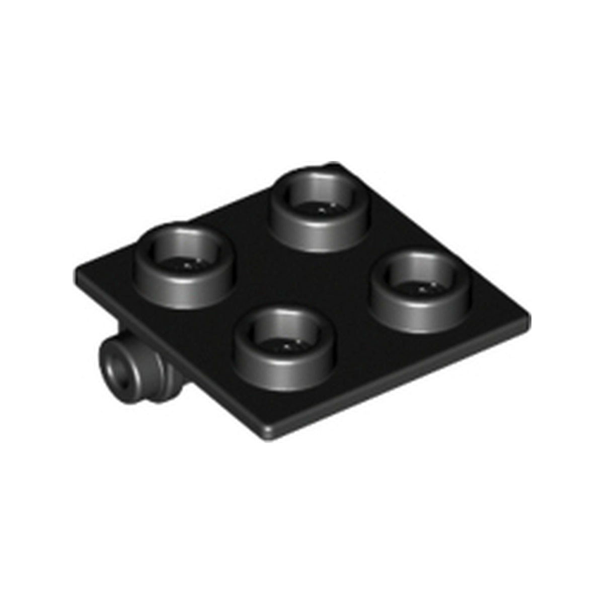 LEGO® Hinge Brick 2 x 2 Top Plate 6134 schwarz