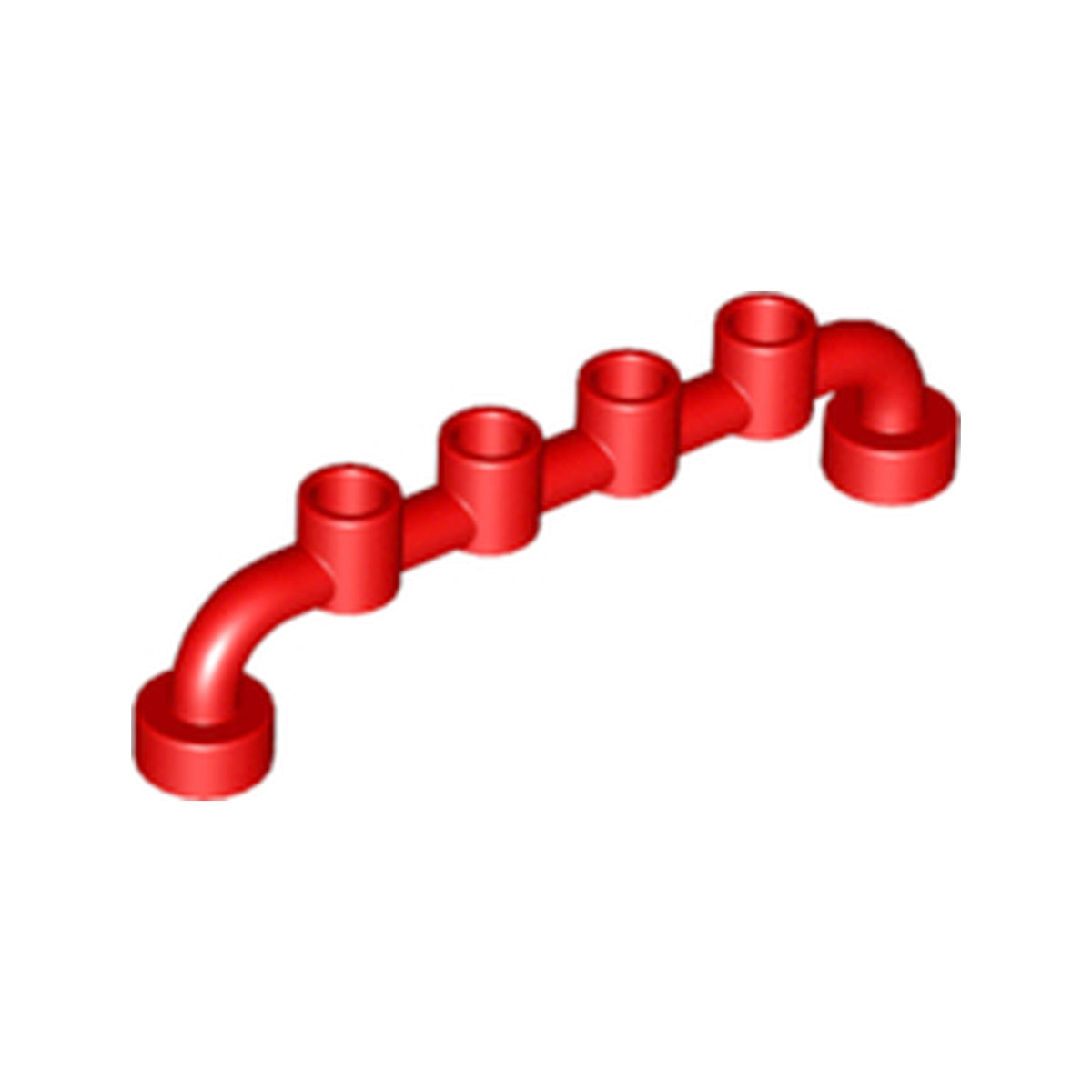 LEGO® Bar 1 x 6 with Hollow Studs 6140 rot