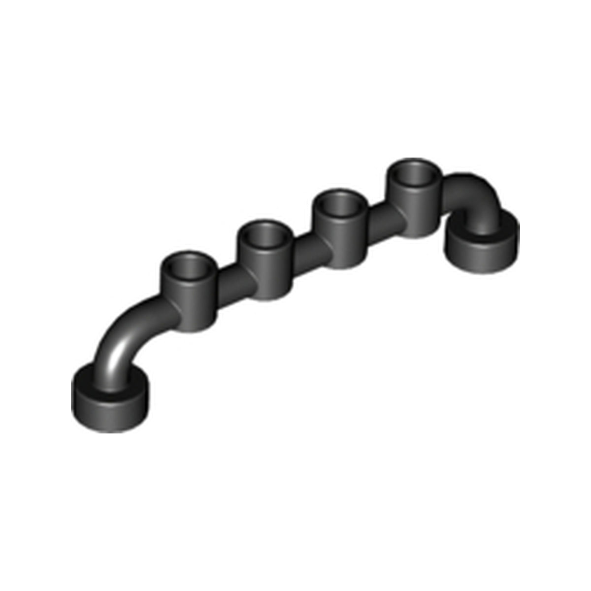 LEGO® Bar 1 x 6 with Hollow Studs 6140 schwarz