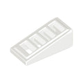 LEGO® Slope 18 2 x 1 x 2/3 with Grille 61409 weiss
