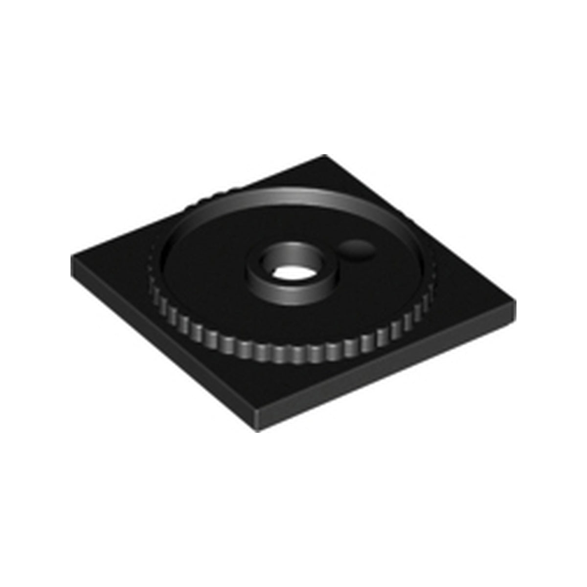 LEGO® Turntable 4 x 4 Square Base, Locking 61485 schwarz