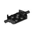 LEGO® Plate, Modified 2 x 2 with Wheels Holder Wide and Hole 6157 schwarz
