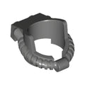 LEGO® Minifigure Fire Helmet Breathing Hose 6158 dunkelgrau