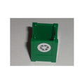 LEGO® Container, Box 2 x 2 x 2 - Top Opening with Recycling Arrows Pattern on Single Side (Sticker) - Set 7208 61780pb004 grün