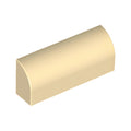 LEGO® Slope, Curved 1 x 4 x 1 1/3 6191 beige