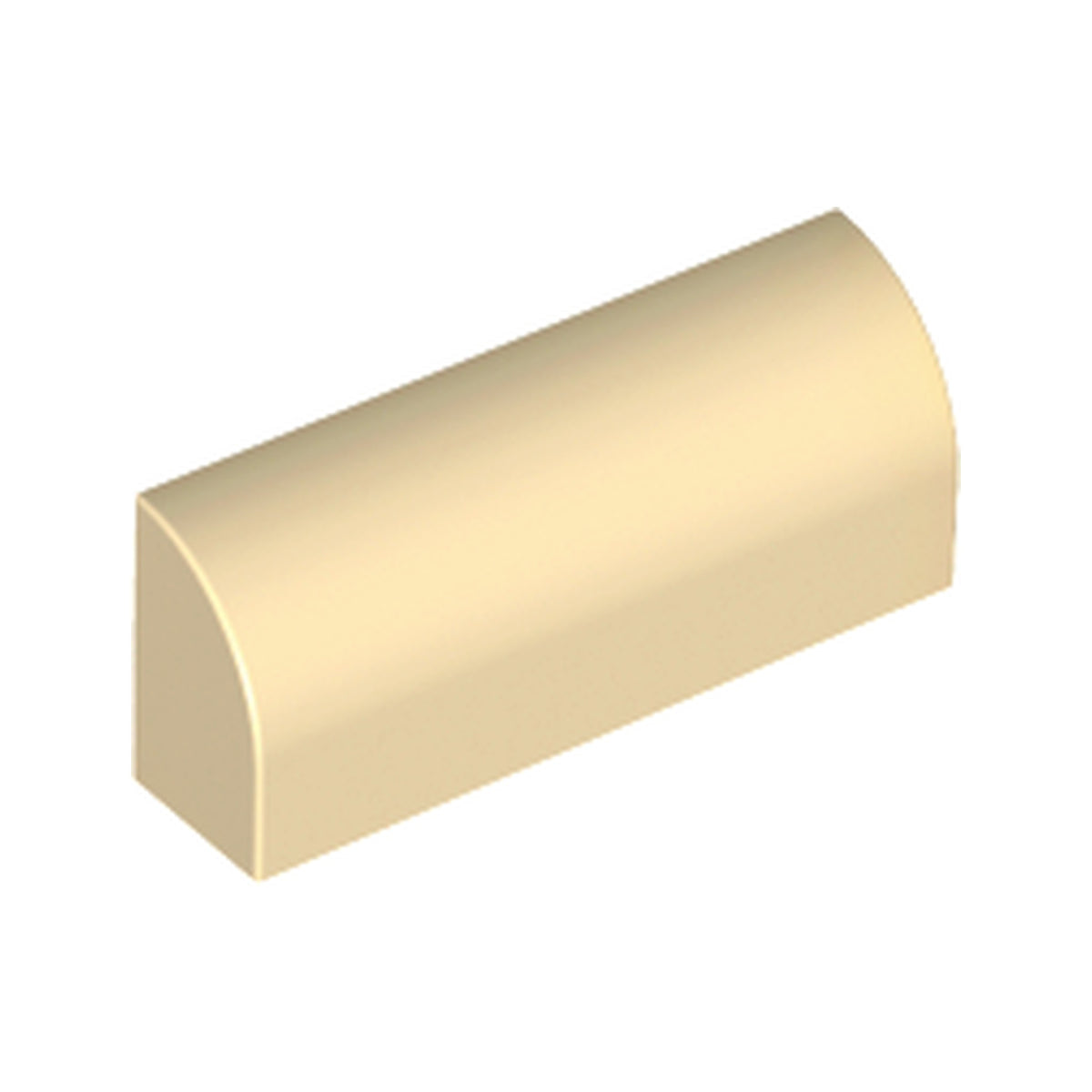 LEGO® Slope, Curved 1 x 4 x 1 1/3 6191 beige