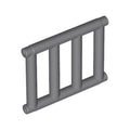 LEGO® Bar 1 x 4 x 3 Grille with End Protrusions 62113 dunkelgrau
