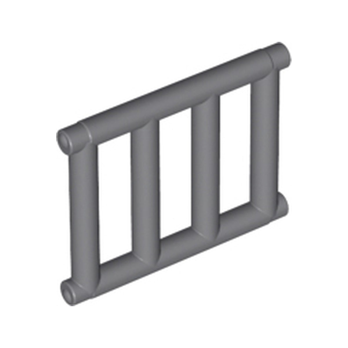 LEGO® Bar 1 x 4 x 3 Grille with End Protrusions 62113 dunkelgrau