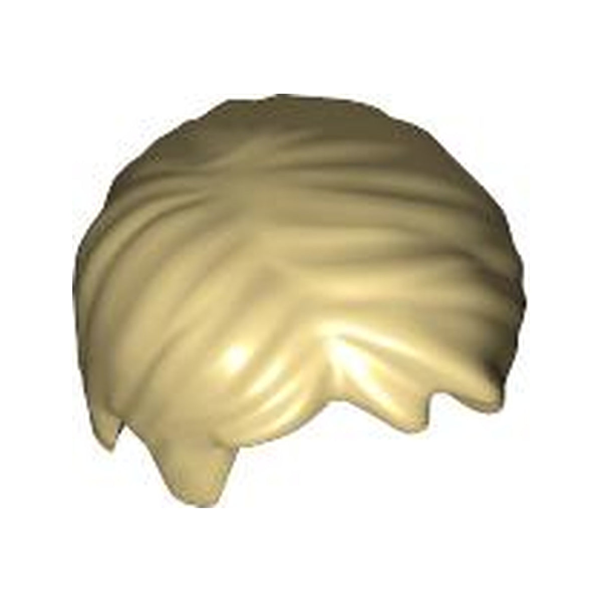 LEGO® Minifigure, Hair Short Tousled with Side Part 62810 beige