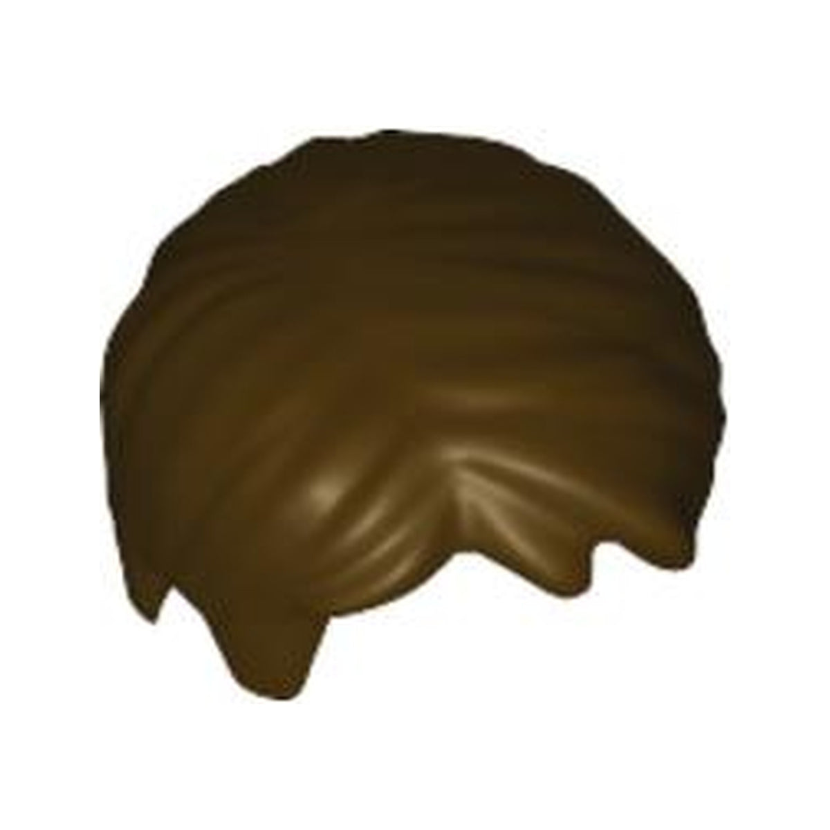 LEGO® Minifigure, Hair Short Tousled with Side Part 62810 dunkelbraun