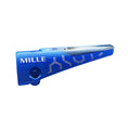 LEGO® Technic, Panel Fairing # 6 Long Smooth, Side B with White 'MILLE' and Black and Silver Race Pattern (Sticker) - Set 42123 64393pb046 blau