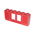 LEGO® Window 1 x 6 x 2 with Shutters 646 rot