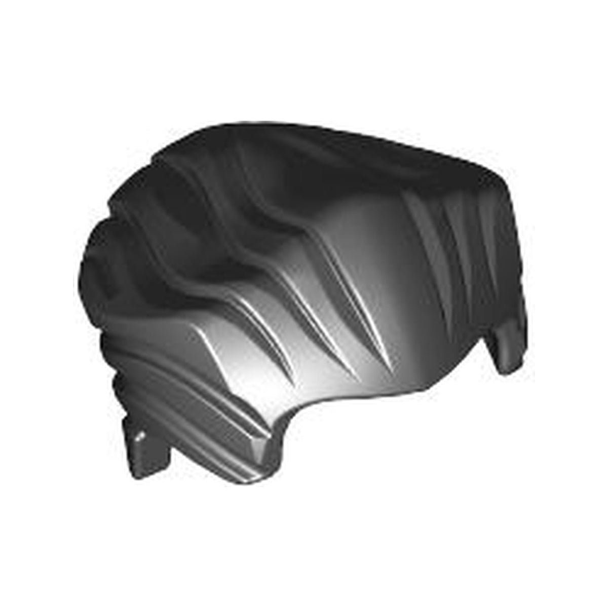 LEGO® Minifigure, Hair Swept Back with Widow's Peak 64798 schwarz