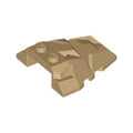 LEGO® Wedge 4 x 4 Fractured Polygon Top 64867 dunkelbeige