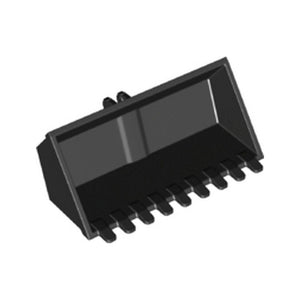 LEGO® Vehicle, Digger Bucket 9 Teeth 4 x 8, Rise Inside with Locking 2 Finger Hinge 65380