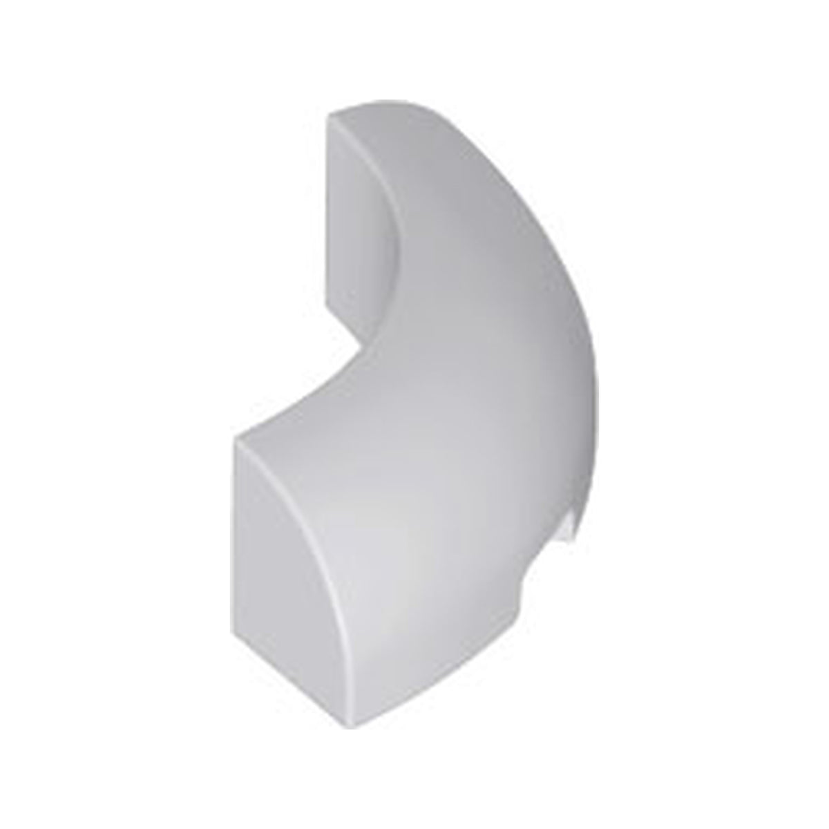 LEGO® Brick, Round Corner 3 x 3 without Studs 65617 hellgrau