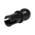 LEGO® Technic, Pin with Friction Ridges and Tow Ball with Round Pin Hole 6628a schwarz